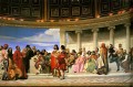 Hemiciclo de la Escuela de Bellas Artes 1814 dejó historias de tamaño natural Hippolyte Delaroche